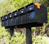 The Vacationer : Large Capacity Indestructible 1/4 Inch Steel Mailbox